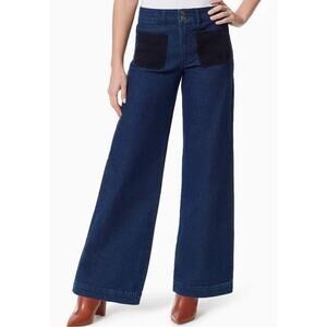 Gloria Vanderbilt Christian Siriano Alfie Wide Leg Ankle Jeans Womens size 12